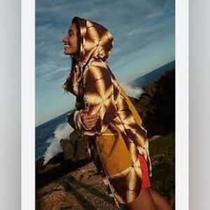 FP Movement by Free People Brown and Yellow Jacket